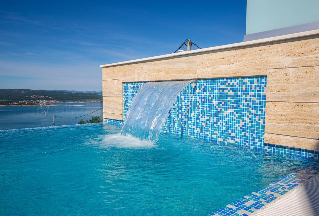 Villa Marassi With Heated Pool, Hot Tub And Sauna Crikvenica Exterior photo